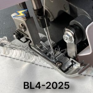 Prensatela para fileteadora BL4-2025 diseñado para sobrehilados precisos y controlados en diferentes tipos de tejidos.