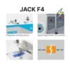 Máquina plana mecatrónica liviana JACK F4 con motor servo incorporado, luz LED y posición de aguja automática, ideal para costura en telas livianas y pesadas