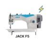 Máquina plana mecatrónica liviana JACK F5 con motor servo y funciones automáticas, ideal para costura profesional en telas delgadas y medianas