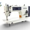 Máquina plana mecatrónica TYPICAL GC6158HD con motor servo integrado y funciones automáticas, ideal para costura industrial en materiales pesados