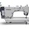 Máquina plana mecatrónica TYPICAL GC6158HD con motor servo integrado y funciones automáticas, ideal para costura industrial en materiales pesados