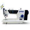 Máquina plana mecatrónica JONTEX JT-8800/D con motor servo integrado para costura industrial precisa y eficiente.