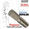 209638 TORNILLO PRESION PRENSATELA FILETEADORA PEGASUS REPUESTOS