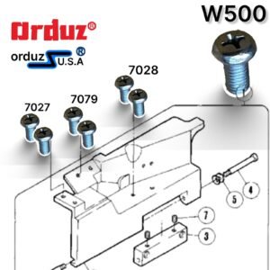 7028 7079 7027 TORNILLO TORRE FOLDER PEGASUS W500