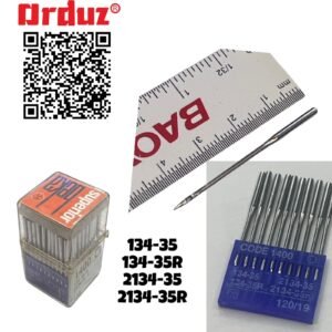 134X35R 2134-35R  AGUJA MAQUINA DE COSER RIBETEADORA AGUJA LARGA