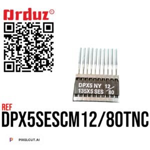 DPX5SESCM12/80TNC AGUJA CUBO GRUESO # 12/80