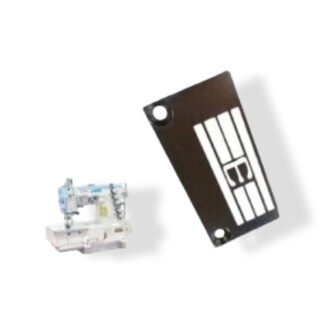 Planchuela collarín 30115068 para máquina Pegasus, pieza metálica resistente que guía la costura en cuellos, puños y ribetes en prendas industriales