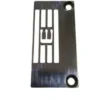 Planchuela collarín E3827QX para máquina industrial Siruba, ideal para costuras rectas en cuellos, puños y ribetes.