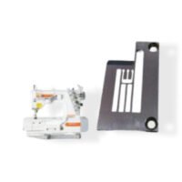 Planchuela metálica E4326 para collaretera tipo Siruba, ideal para sostener la tela y lograr costuras limpias.
