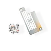 Planchuela CE5364NM para máquina de coser, guía la tela con precisión durante costuras tipo collarín.