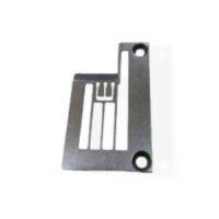 Planchuela metálica en L 13351705B64 para máquina recubridora Jack, repuesto para mejorar el control de la tela durante la costura.