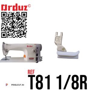 T81 1/8R PRENSATELA DE TEFLON CON GUIA A 1/8