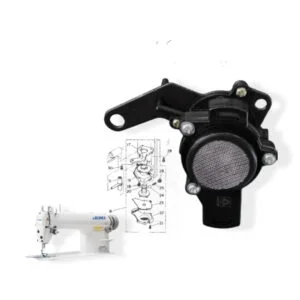Bomba de lubricación Juki 110-20054QX para máquina plana, repuesto fácil de instalar que asegura flujo de aceite y protege el motor.
