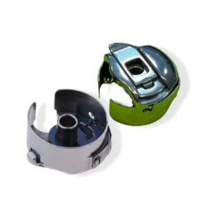 Caja bobina teflonada BC-DBZ(1)-NBL6 para máquina 20U, repuesto duradero que mejora el deslizamiento del hilo y evita atascos.