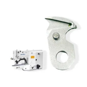 Cuchilla móvil B2421-280-OAO para presilladora Juki 1850, repuesto metálico para cortes precisos y limpios.