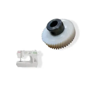 Piñón PFP2120 de repuesto para máquina de coser PFAFF. Engranaje duradero que transmite el movimiento del motor con precisión.