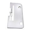 Planchuela metálica Janome 785609009 para máquina de coser, pieza que guía la aguja y mejora el avance de la tela.