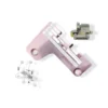 Planchuela rollito 5 hilos para máquina de coser Pegasus 204367R, repuesto metálico duradero para costuras firmes