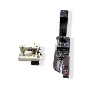 Prensatela rollito para máquina de coser CY-720H, ideal para hacer dobladillos finos con acabado profesional y uniforme.
