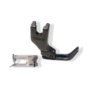 Prensatela cierre doble P363V-NF Orduz para máquina industrial, ideal para coser cierres con precisión y buen acabado