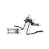 Prensatela para acolchado libre modelo P723A con repuesto, ideal para máquinas de coser domésticas, fácil de instalar y resistente.