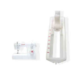 Prensatela para ojal de caña baja con repuestos, compatible con máquinas de coser domésticas, fácil de instalar y ideal para acabados precisos.