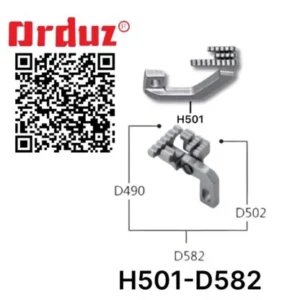 Imagen de la H501/D582 Dientes Pesado – Siruba 757 Set X2, que muestra su estructura robusta y sistema de corte optimizado para el mecanizado preciso de engranajes en entornos industriales exigentes.