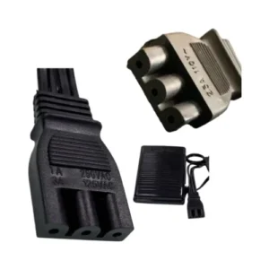 Acelerador Completo KM-10350-MQ HF-C Singer – Repuesto original para un control preciso y estable de velocidad en máquinas de coser.