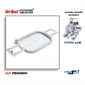 Bastidor de gran formato para bordado, ideal para proyectos de gran tamaño, proporcionando firmeza y tensión uniforme en la tela.