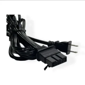 Cable de alimentación original Brother, diseñado para un suministro eléctrico seguro y estable en máquinas de coser Brother. Alta calidad y durabilidad para un rendimiento óptimo.