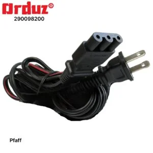Cable eléctrico para máquina de coser, diseñado para una conexión segura y estable, garantizando un suministro de energía confiable y duradero para un funcionamiento óptimo.