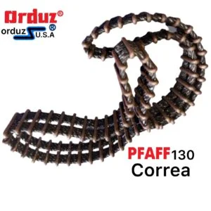 Correa Pfaff 130-8063 de alta resistencia, ideal para garantizar el funcionamiento óptimo de máquinas de coser Pfaff, proporcionando tracción eficiente y durabilidad.