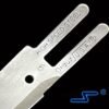 Cuchilla 6E Orduz USA compatible con cortadora de tela vertical Eastman, repuesto industrial de alta precisión para maquinaria textil"