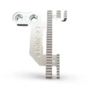 Diente de arrastre LX-2021 para máquina fileteadora BL4-34, repuesto de alta resistencia para avance de telas.