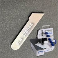 Cuchilla inferior para fileteadora BL4-5786744, repuesto de precisión para corte limpio en máquinas overlock industriales