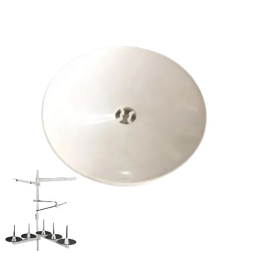 Plato de portaconos 229-30804 / 229-30903 blanco, venta por unidad para porta conos industrial.