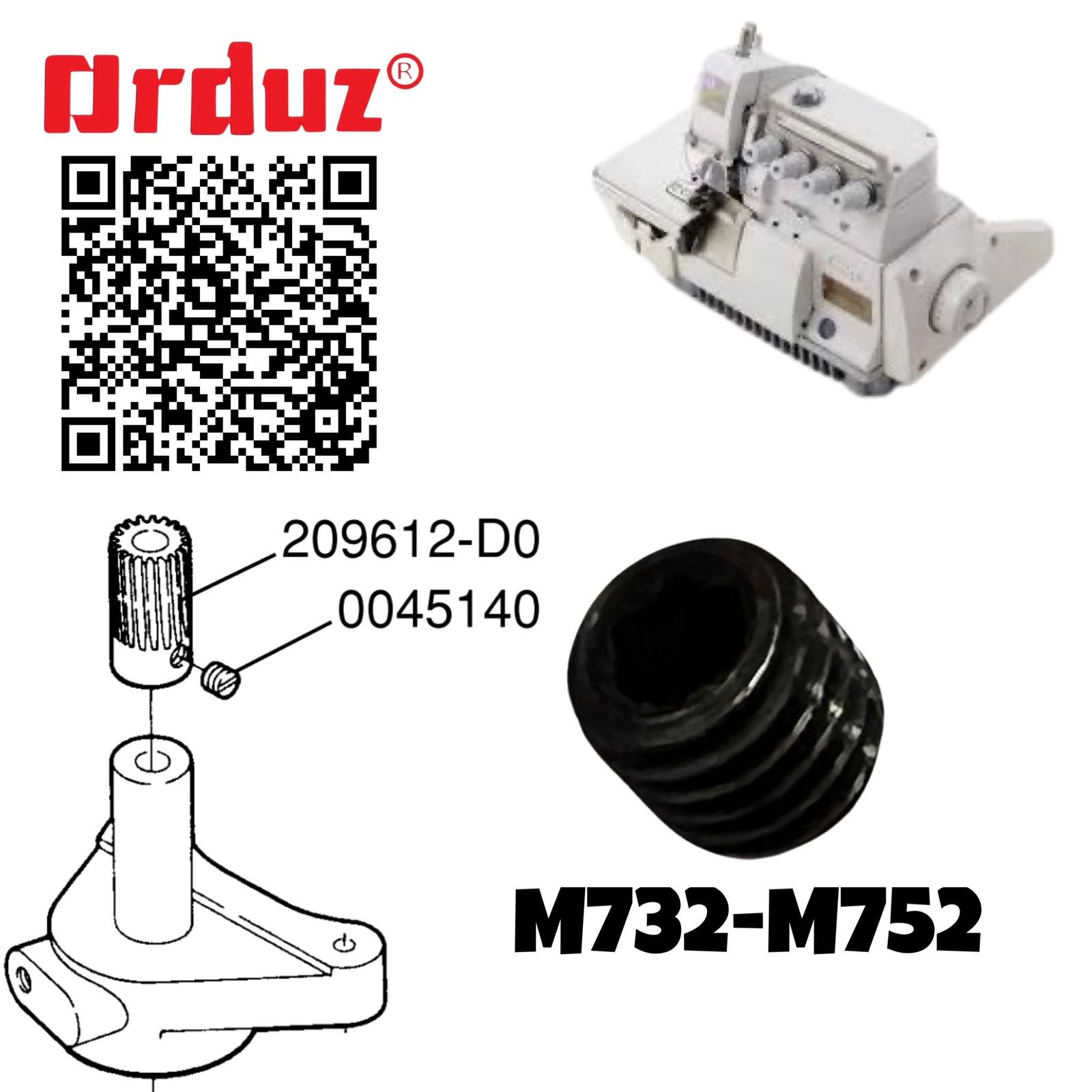 45140 0045140 TORNILLO PIÑON SIN FIN PEGASUS M800 M700 M732 REPUESSTOS