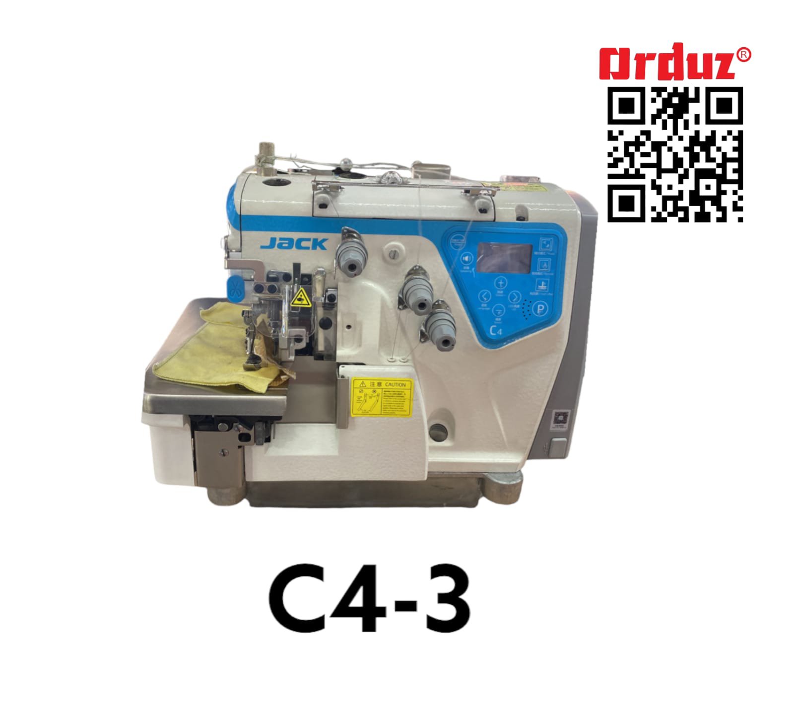 JACK C4-3 FILETEADORA ELECTRONICA 3 HILOS