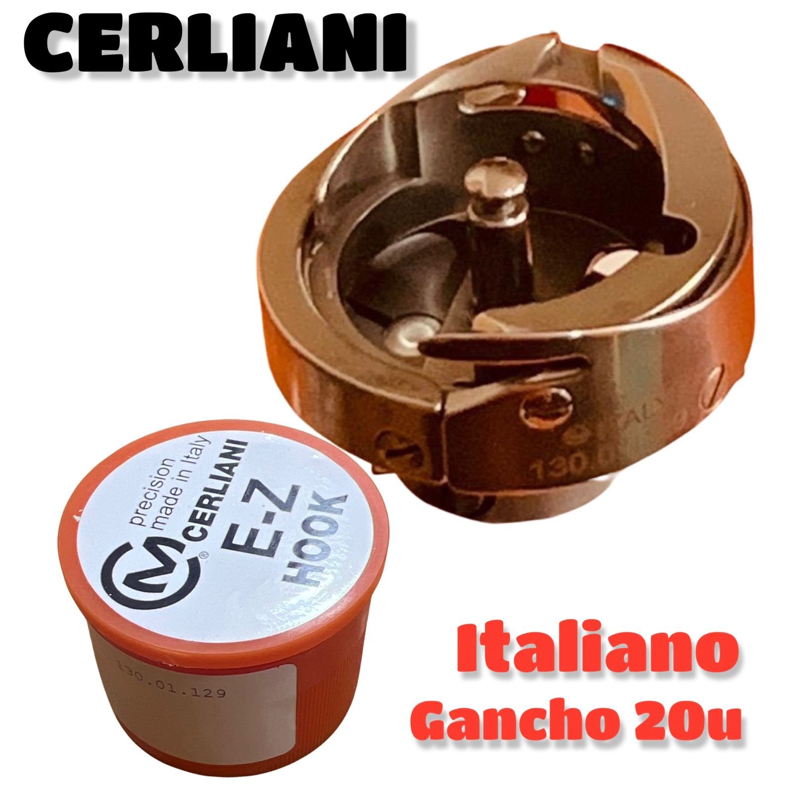 130.01.129 GANCHO DE 20U CERLIANI