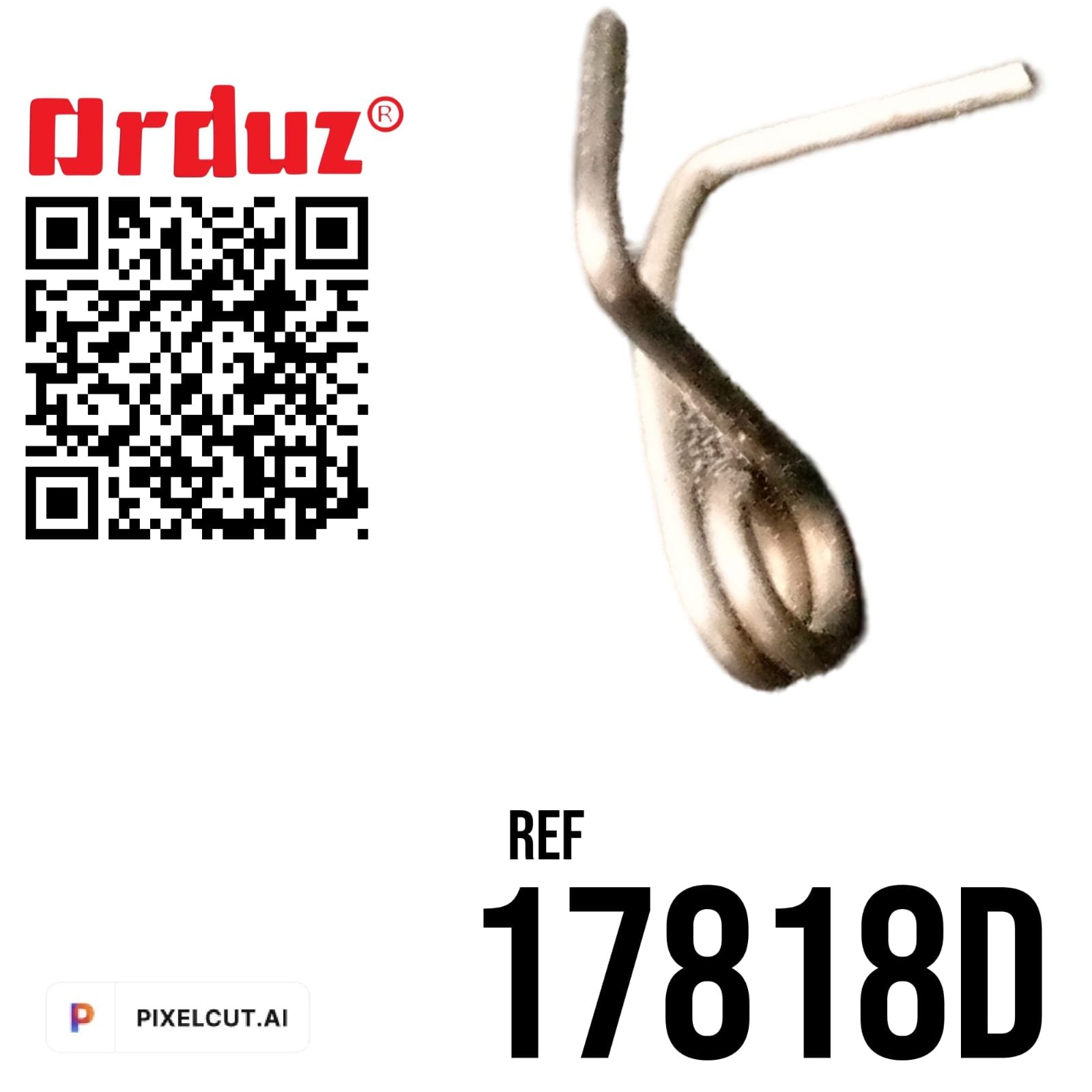 17818D RESORTE IZQUIERDO REPUESTOS