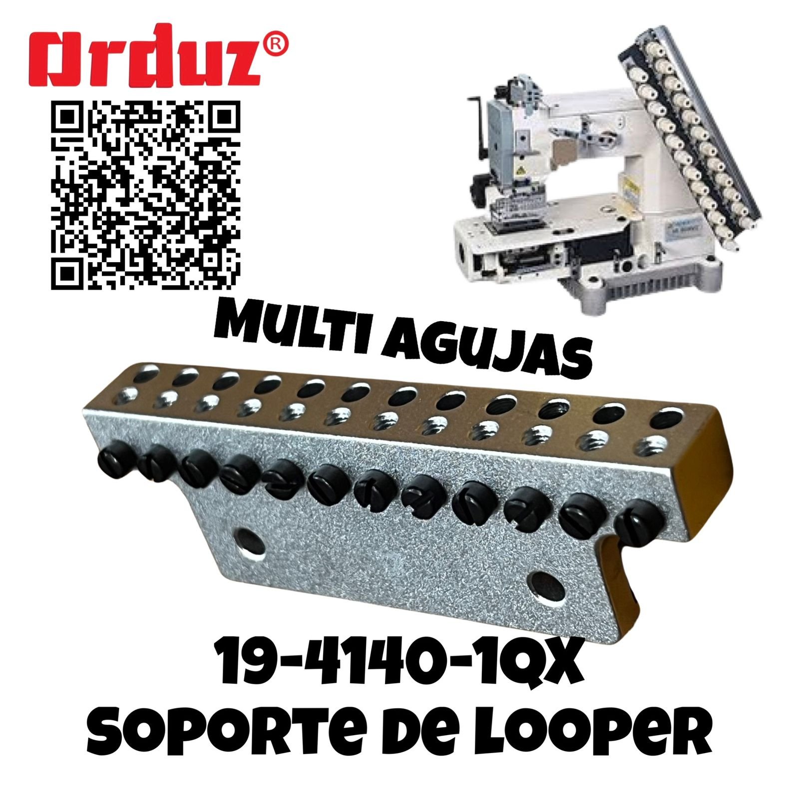 19-4140-1QX SUJETADOR SOPORTE DE12 LOOPER MULTIAGUJA KANSAI