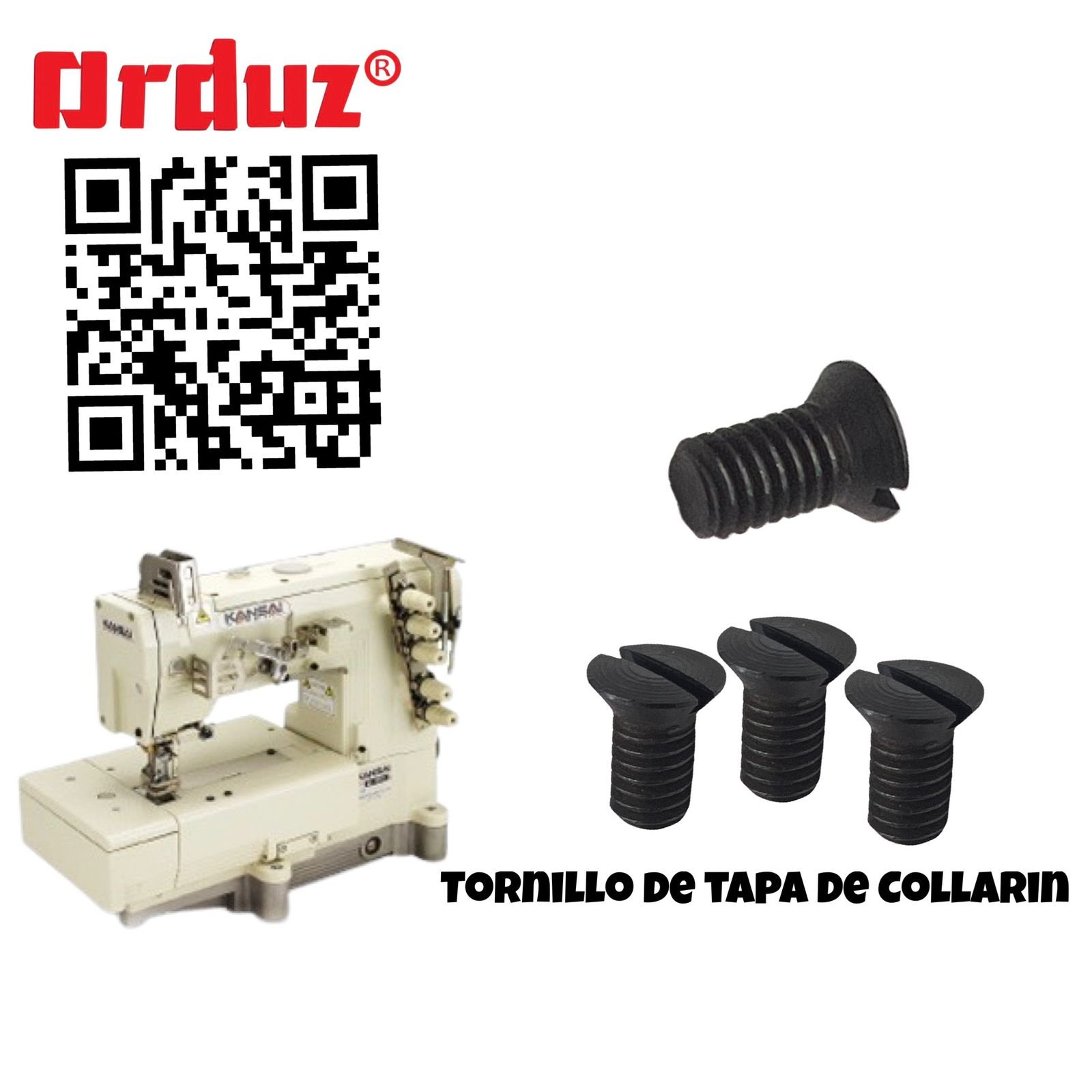 200571 TORNILLO TAPA COLLARIN KANSAI SPESIAL RECUBRIDORA KASAY