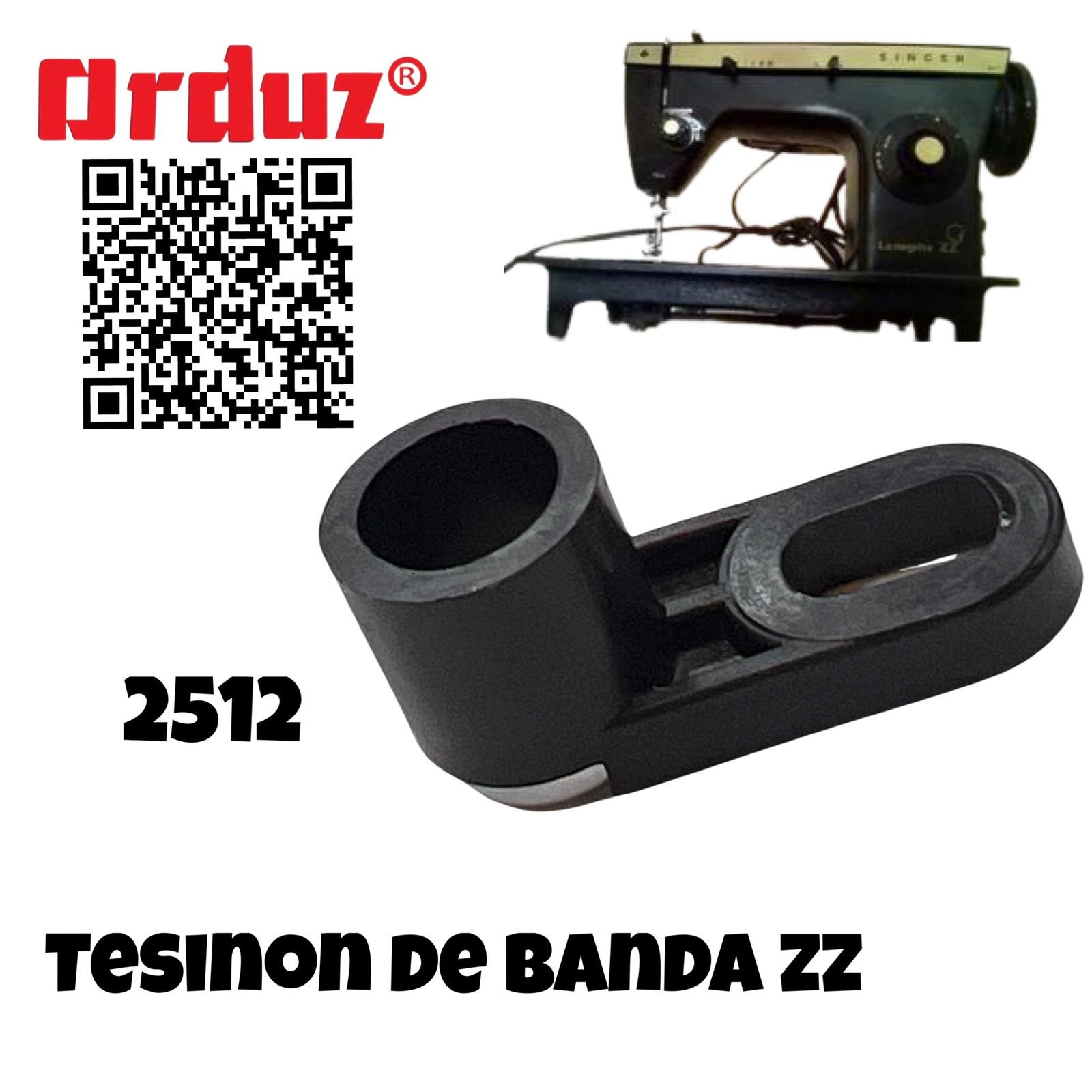 2512 TENCION DE BANDA ZZ FACILITA SINGER FAMILIAR