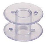 Carretes de Plástico Clase 15 2518P – Bobinas 20.5 × 11.5 mm con Estuche – Compatibles con Máquinas Brother, Singer, Janome y más"