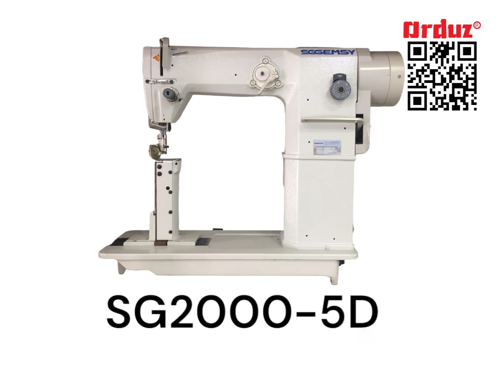 SG2000-5D POSTE 1 AGUJA MECANICA CON MOTOR AHORRADOR SGEMSY