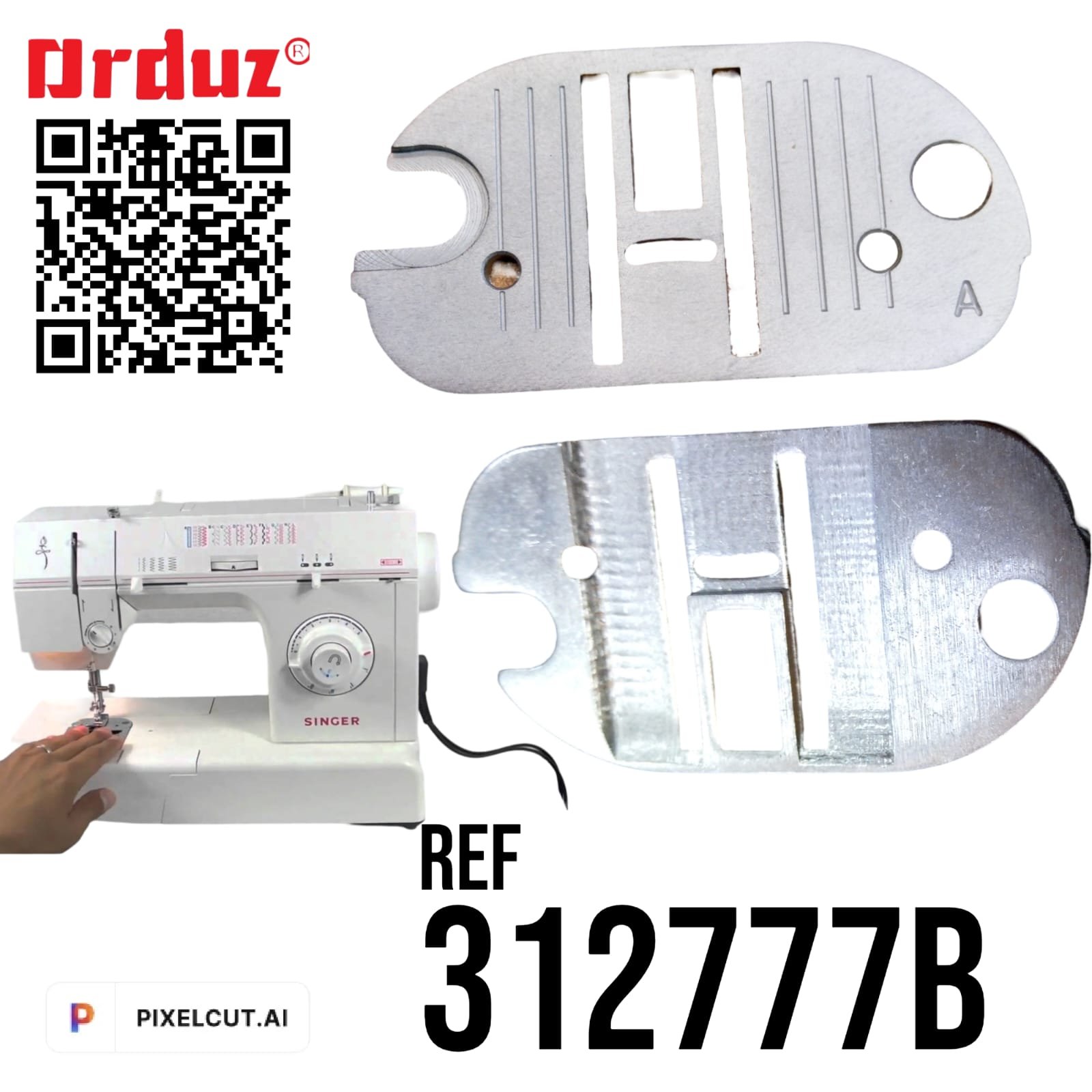 356716B30.00B PLANCHUELA  SINGER AMERICANA  (A) REPUESTOS