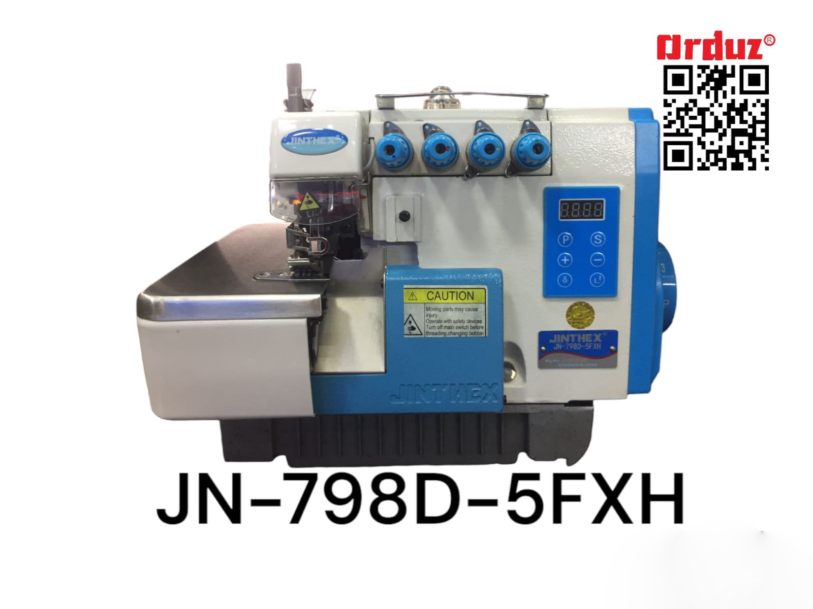 Fileteadora Mecatrónica 5 Hilos Jhintex JN-798D-5FXH