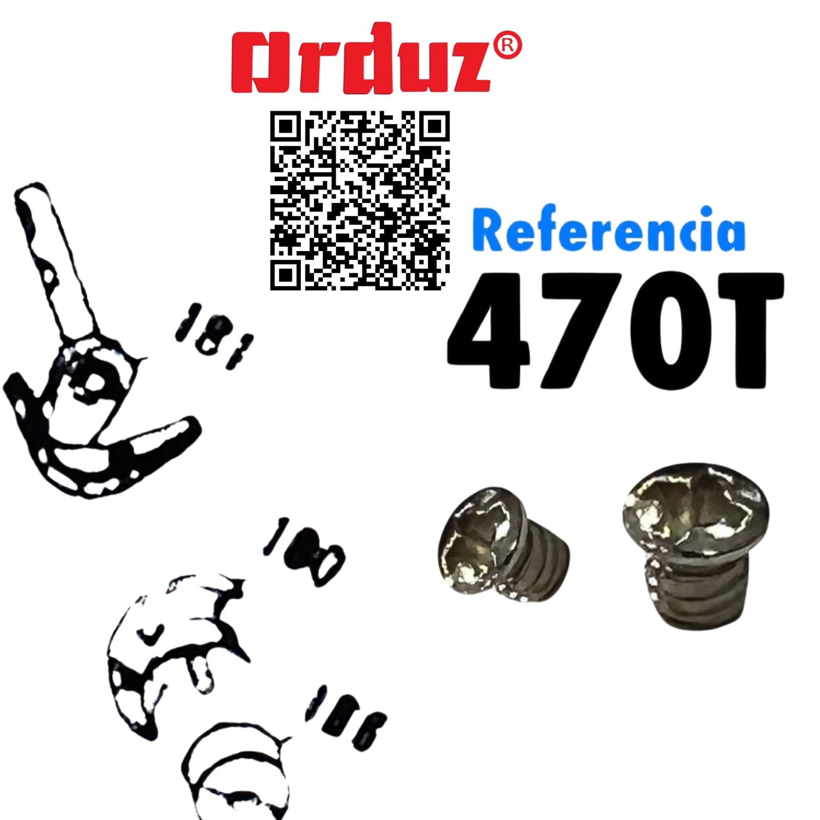 470T TORNILLO MUELLE SILENCIADOR MAQUINA DE COSER