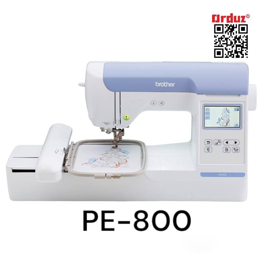 Bordadora Familiar Brother PE800 para Diseños Personalizados