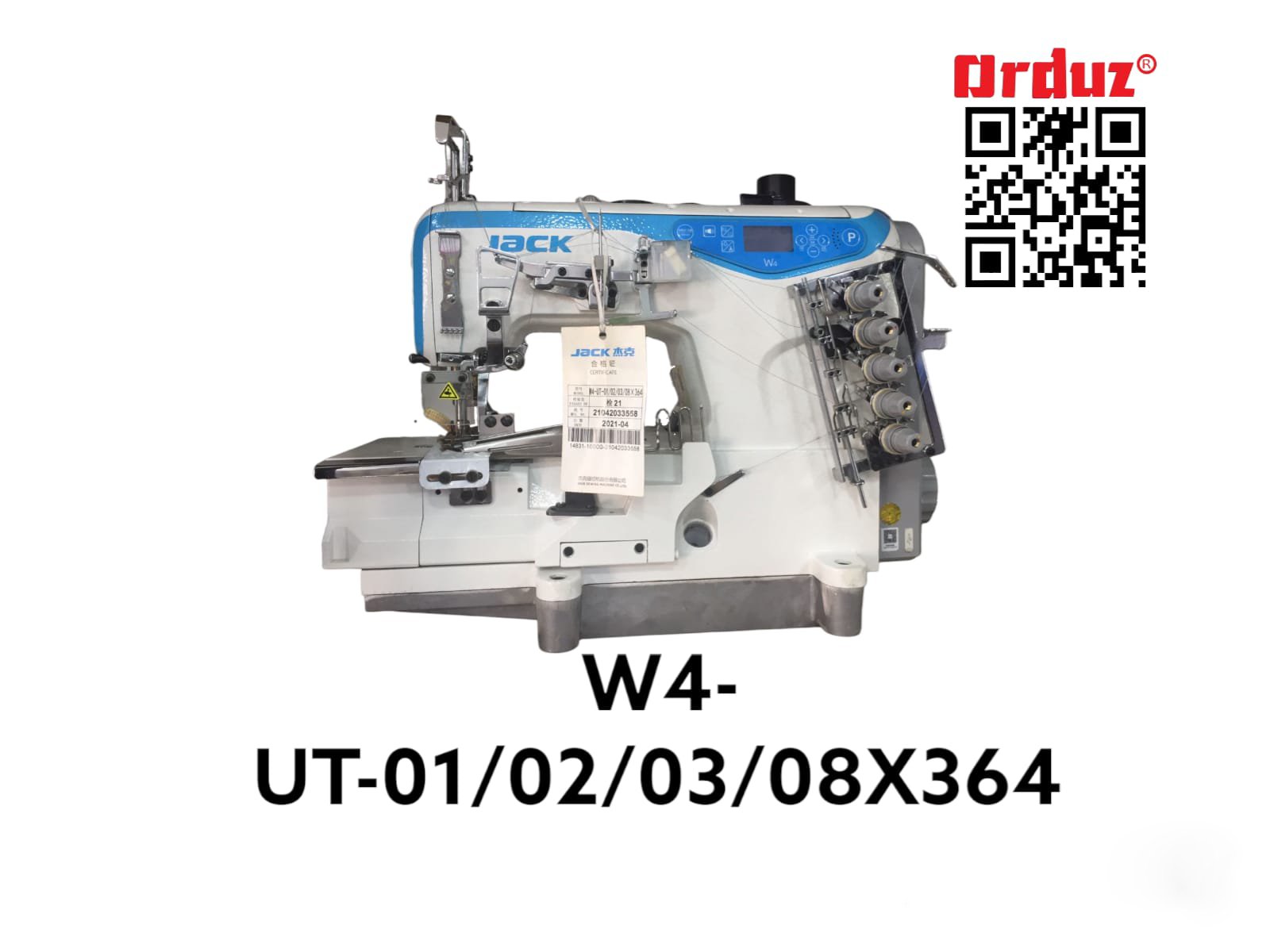 W4-UT-01/02/03/08X364 COLLARIN O RECUBRIDORA ELECTRONICA CORTA HILO 110V